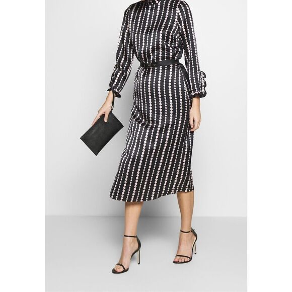 Kate Spade Pearl Drops Silk Dress Size 00 $495 - Picture 5 of 11